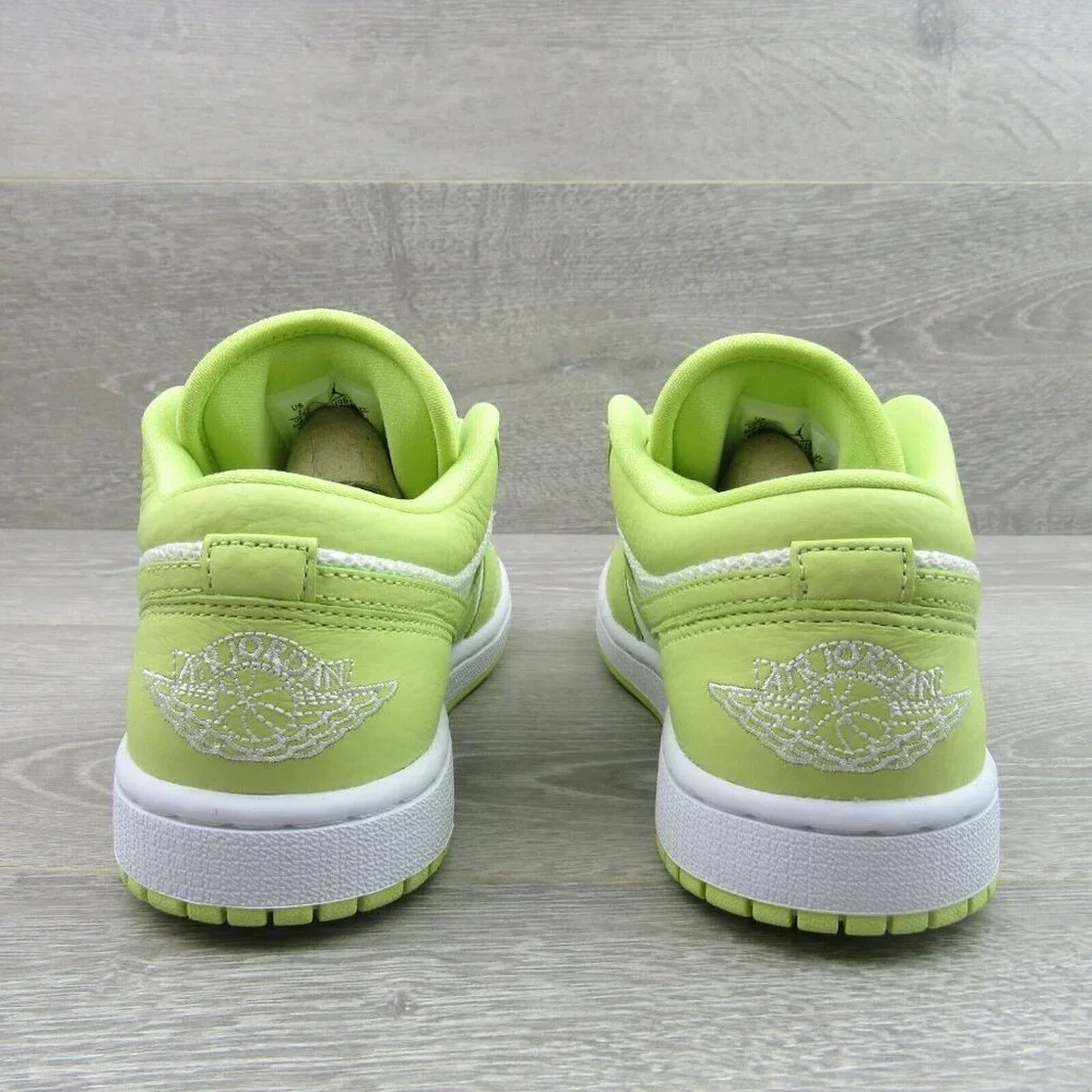 Air Jordan 1 Low SE Summit White Limelight Womens Size 8.5 NEW - Picture 6 of 14